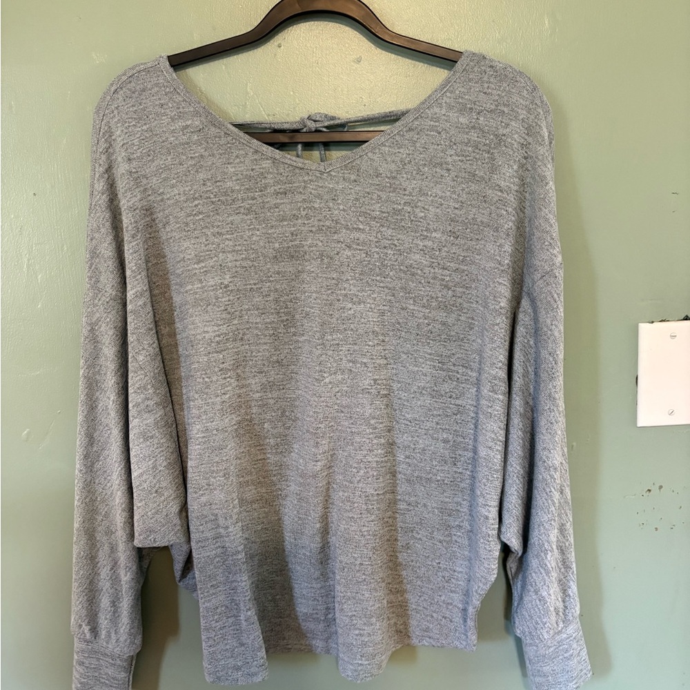 SHEIN Heather Gray long sleeve
